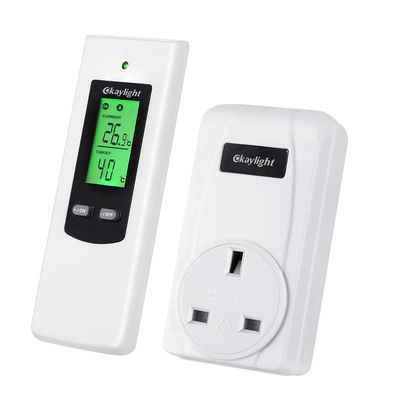 qualité  Wireless Temperature Monitor Temperature Control Auto Digital Plug Room Thermostat LCD Display for Heating and Cooling usine